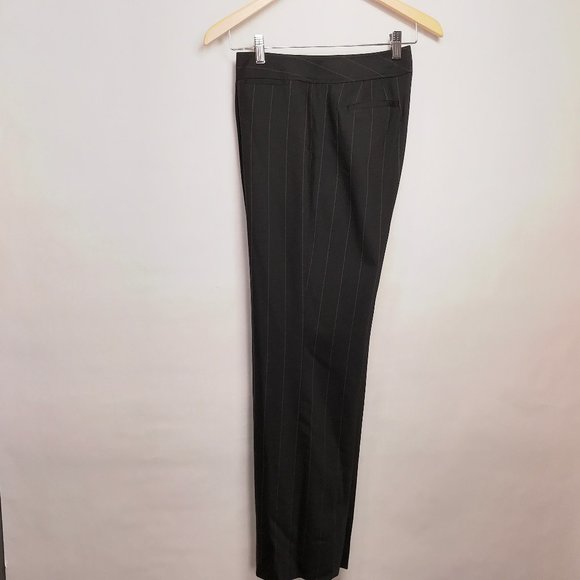 Ann Taylor Pants - Ann Taylor Petites Margo Trousers Wide Pinstripe
